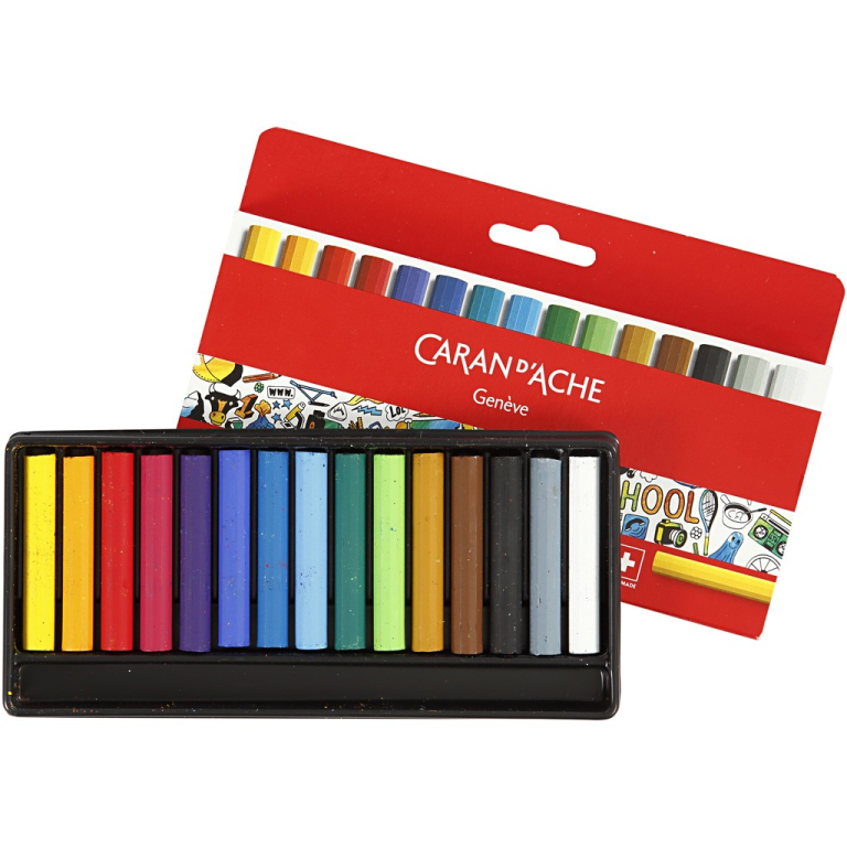 Caran d'Ache Oliekrijt Junior Set 15 stuks