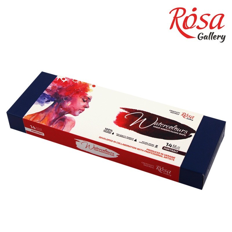 Rosa Gallery Aquarelverf Set Portret 14 Pan