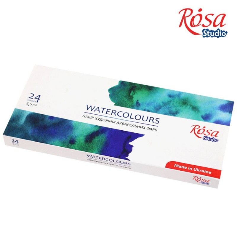 Rosa Studio Watercolor Verven Set 24 kleuren