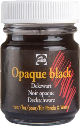 Royal Talens Wachsmalkreide Deckend Schwarz 50 ml