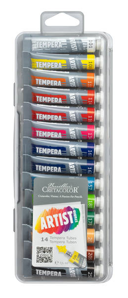 Cretacolor Tempera Paint Set 14x7.5 ml