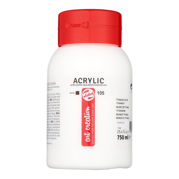 Talen Art Creation Acrylfarbe 105 Titanweiß 750 ml