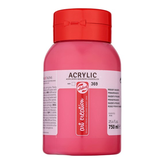 Talen Art Creation Acrylic Paint 369 Primary Magenta 750 ml
