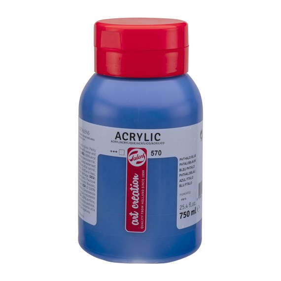 Talen Art Creation Acrylfarbe 570 Phthaloblau 750 ml