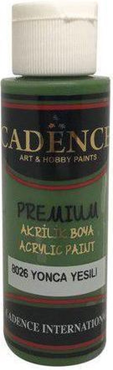 Cadence Premium Acrylfarbe 70 ml Kleegrün 8026