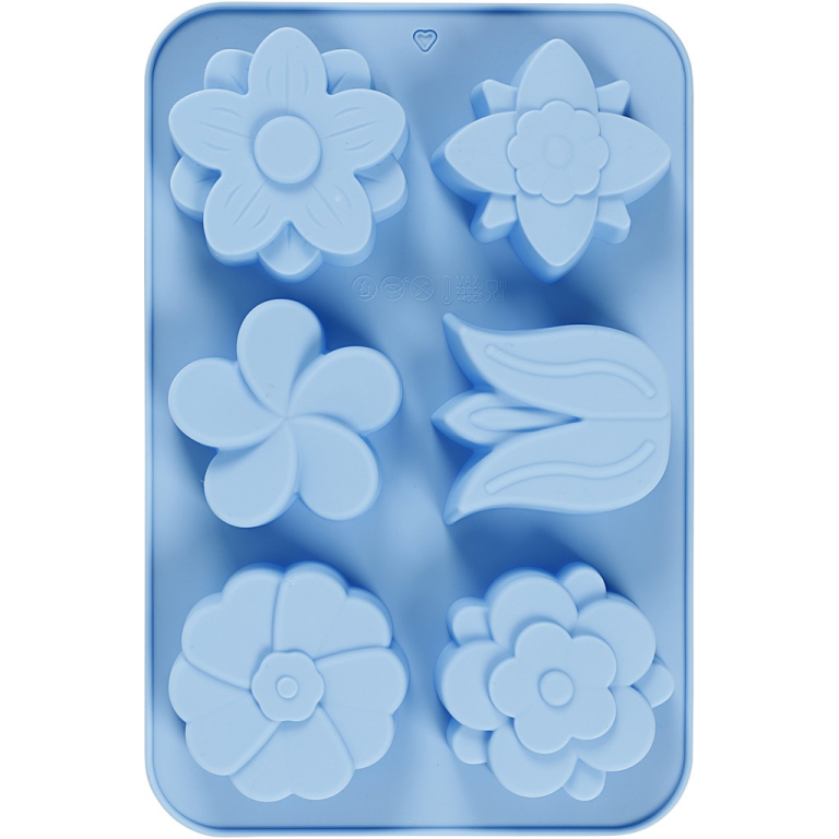 CC Silicone Molds Flowers 60x75 mm