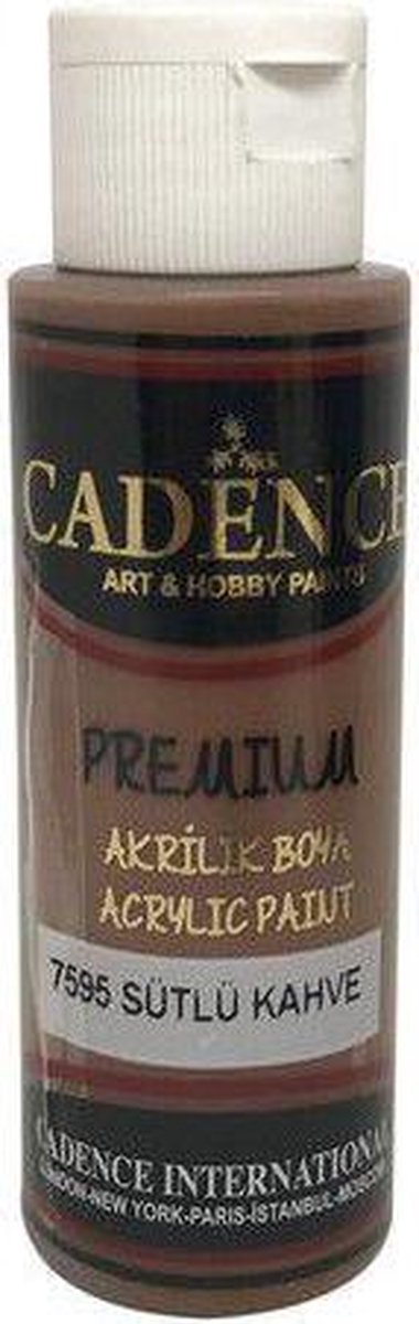 Cadence Premium Acrylic Paint 70 ml Milk Brown 7595