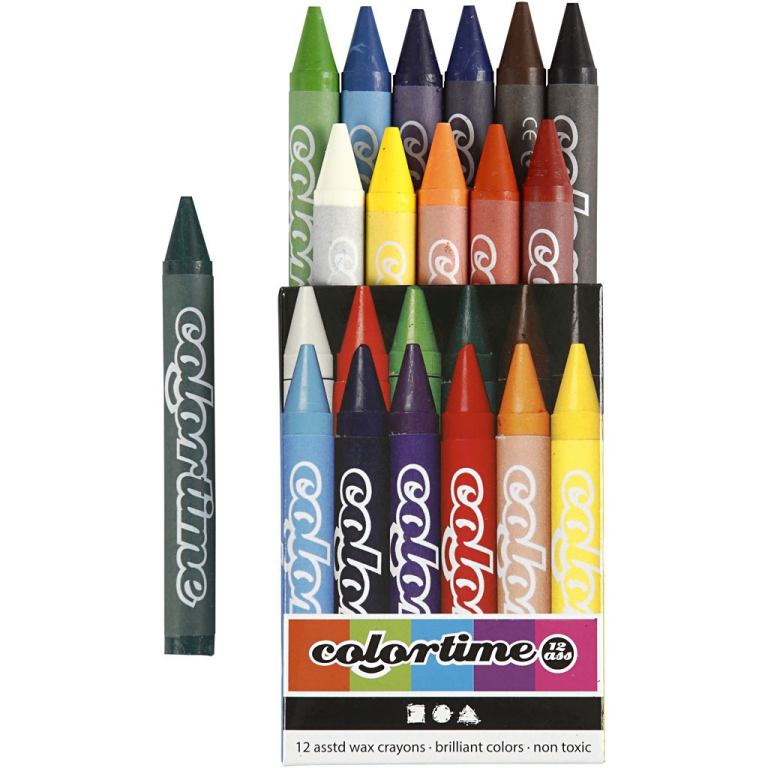 Colortime Crayons Set of 12