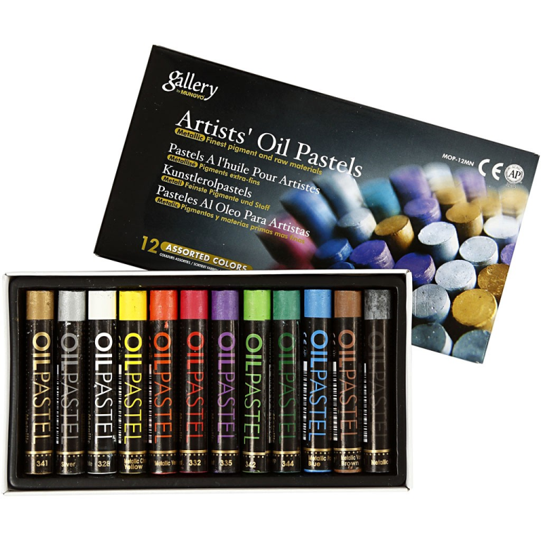 Mungyo Gallery Ölpastell Metallic Set 12 Stück