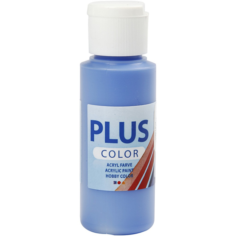 Plus Color Acrylfarbe Kobaltblau 60 ml