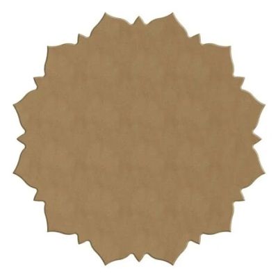 Gomille MDF-Form Sonnenblume 20 cm