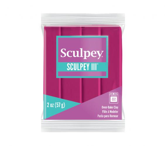 Sculpey Klei III Berry 57gr - Hoogwaardige Polymeerklei