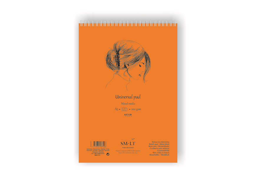 SMLT Ringbuch Mixed Media A3 200g 30 Blatt