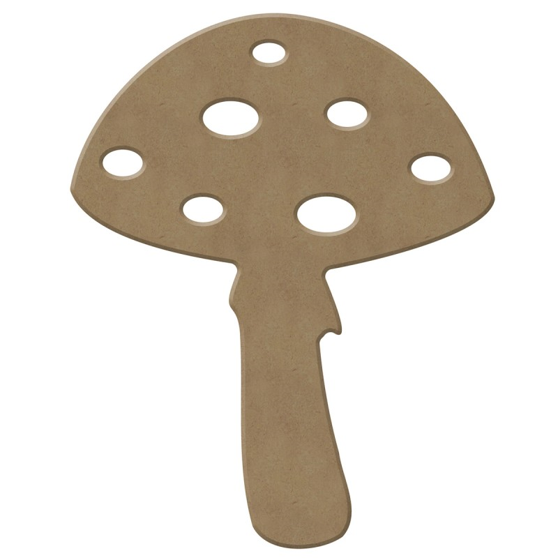 Gomille MDF Mushroom Figure 15 cm