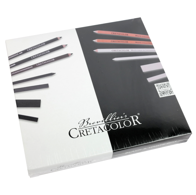 Cretacolor Black and White Box 25-teilig