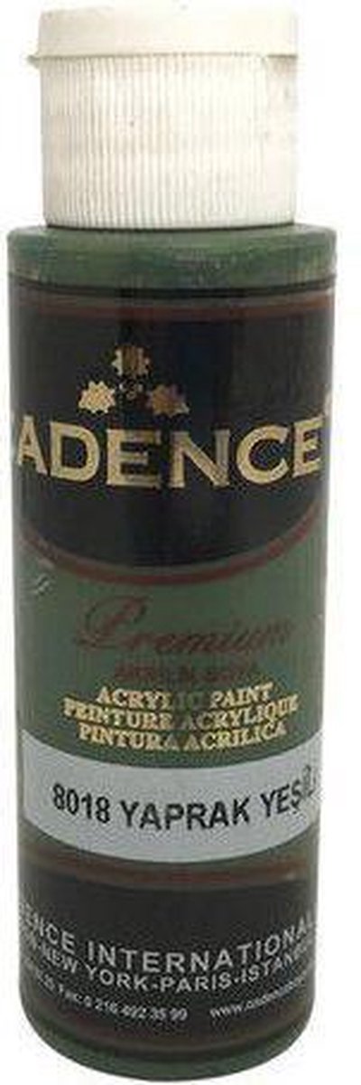 Cadence Premium Acrylfarbe 70 ml Blattgrün 8018