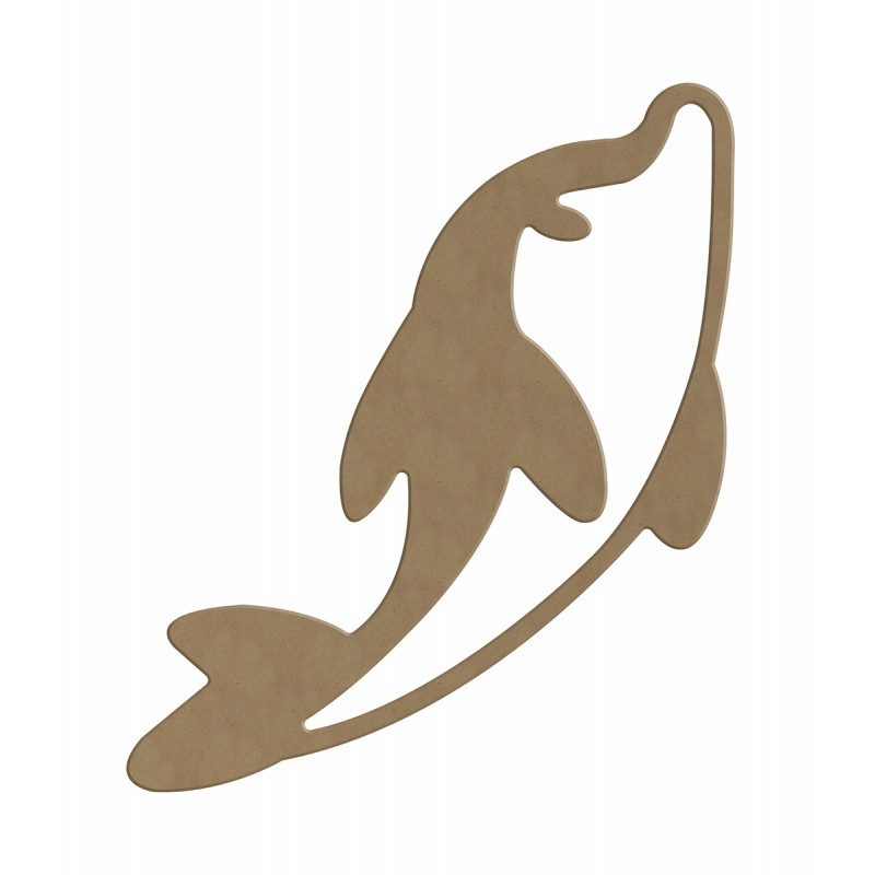 Gomille MDF Figure Dolphin 32 cm