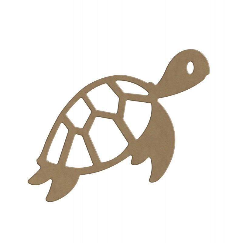 Gomille MDF Figuur Schildpad 34 cm