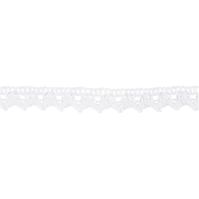 CC Gehaakt Kanten Lint 19 mm 10 m Wit