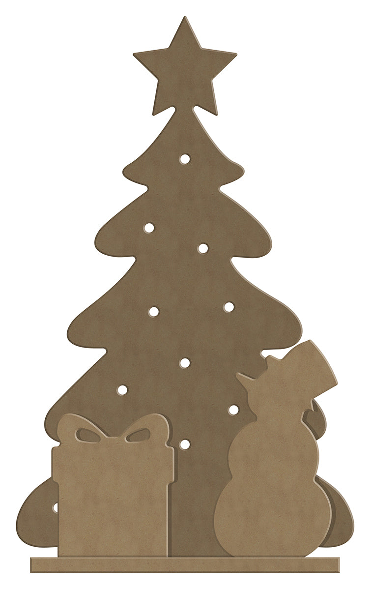 Gomille MDF Figuren Set Kerstboom