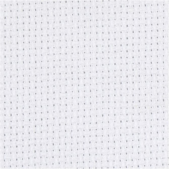 CC Aida Fabric 70/10 Very fine 50x50 cm White