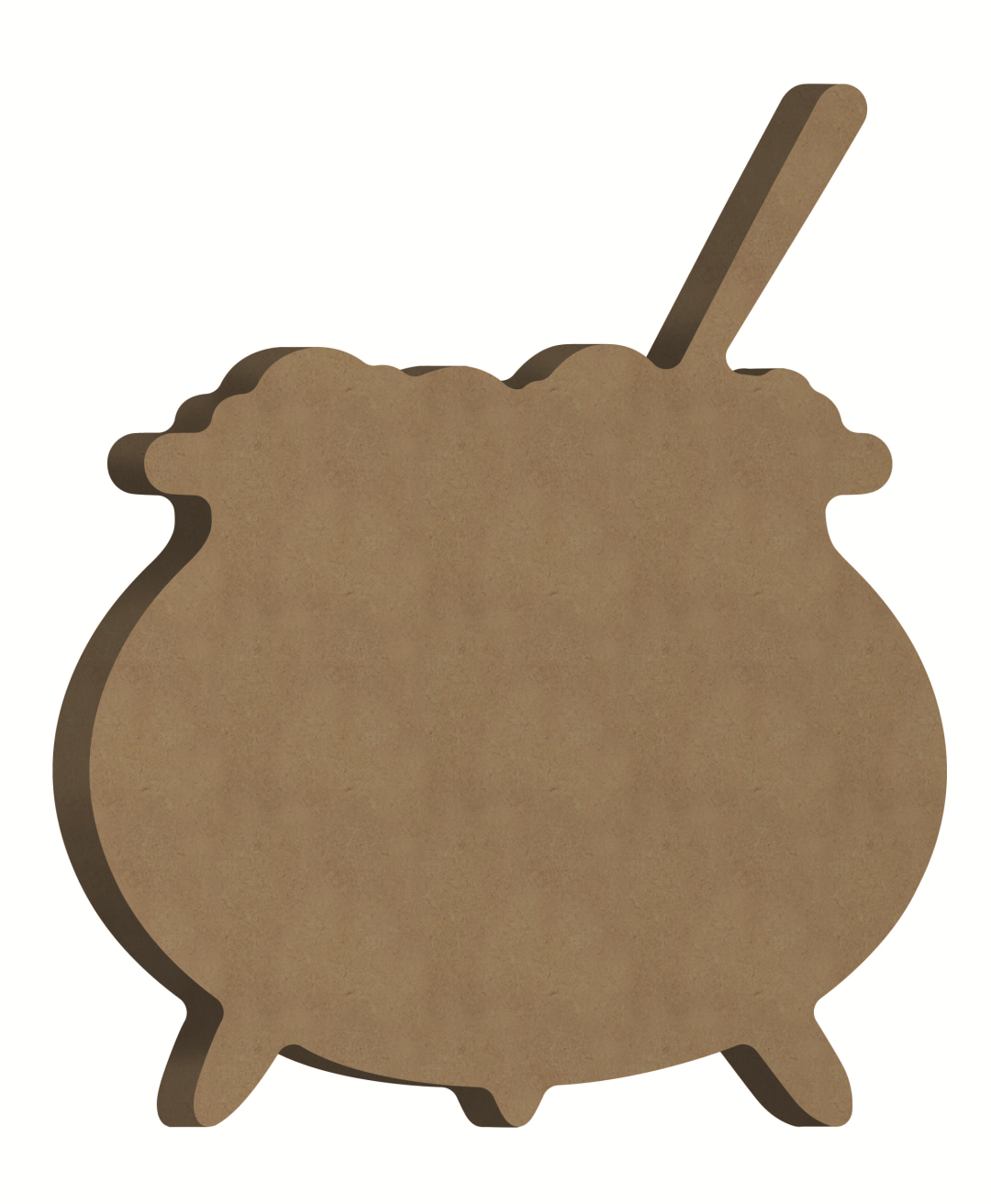 Gomille MDF Figure 15x18 cm Witch's Cauldron