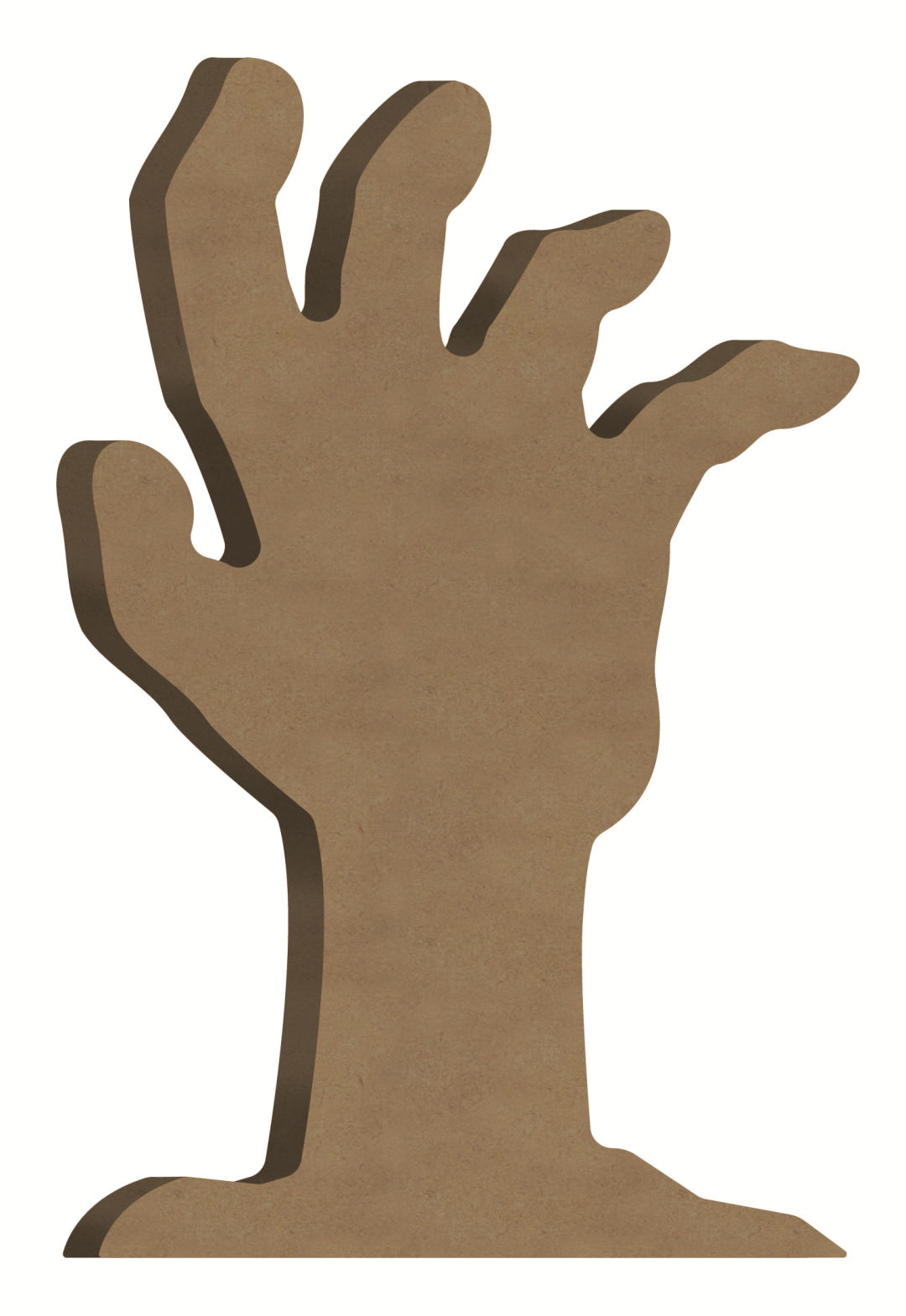 Gomille MDF Figur 10x17 cm Zombie Hand