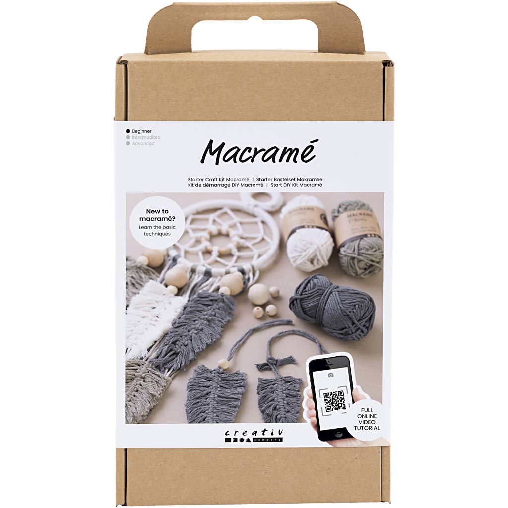 CC Startersset Leren Macramé Knopen