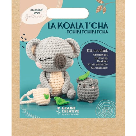 GC Amigurumi Häkelset Koala 12,5 cm