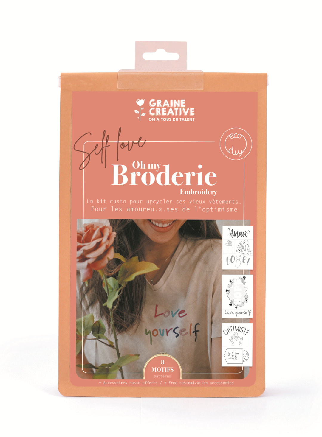 GC Clothes Upcycling with Embroidery Set - Self Love