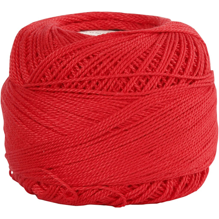 CC Mercerised Katoengaren 20gr Rood