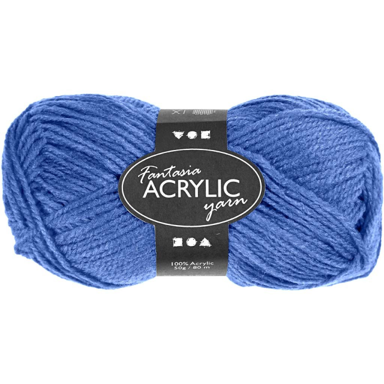 CC Fantasia Acrylgaren 50gr Blauw