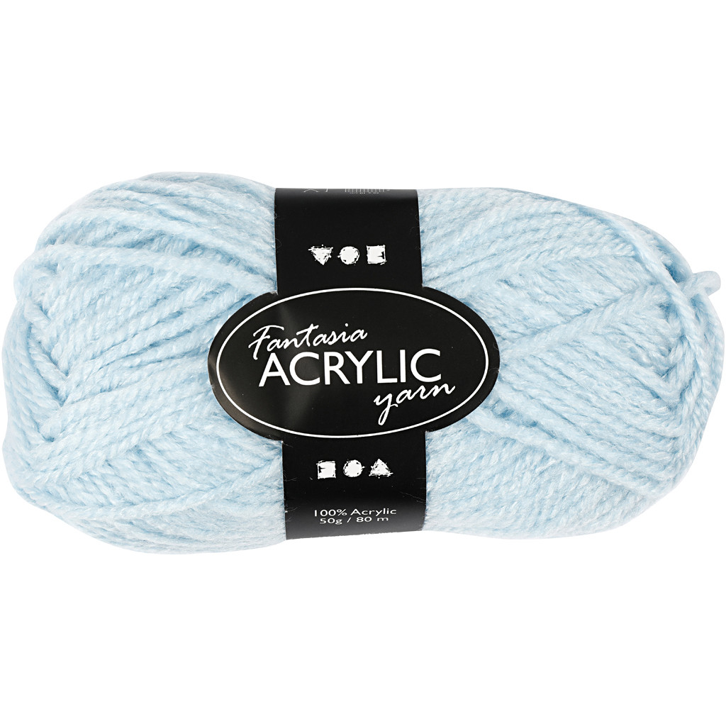 CC Fantasia Acrylgaren 50gr Lichtblauw
