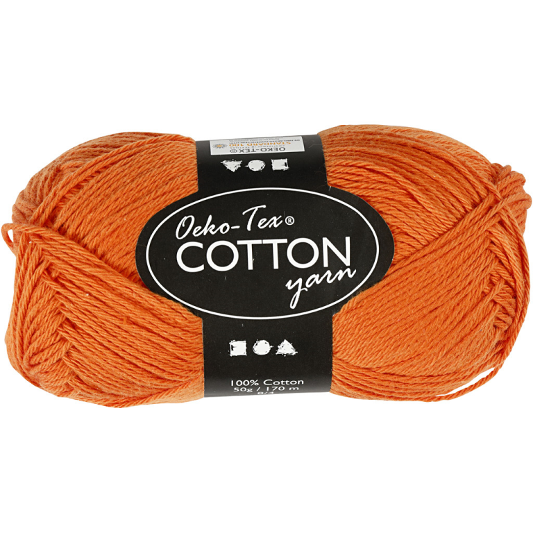 CC Katoengaren 8/4 50gr Oranje