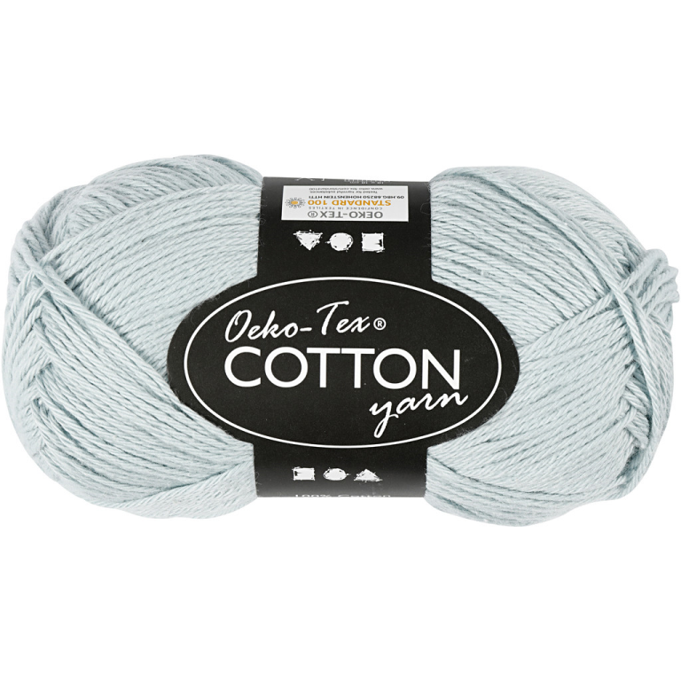 CC Cotton Yarn 8/4 50g Soft Blue
