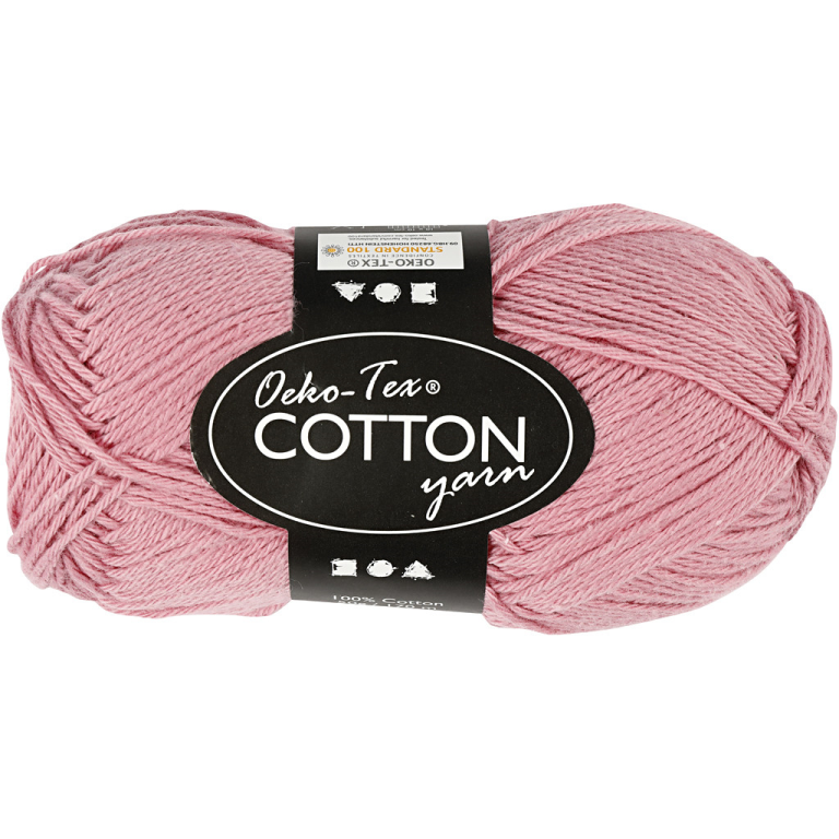 CC Cotton Yarn 8/4 50g Light Pink