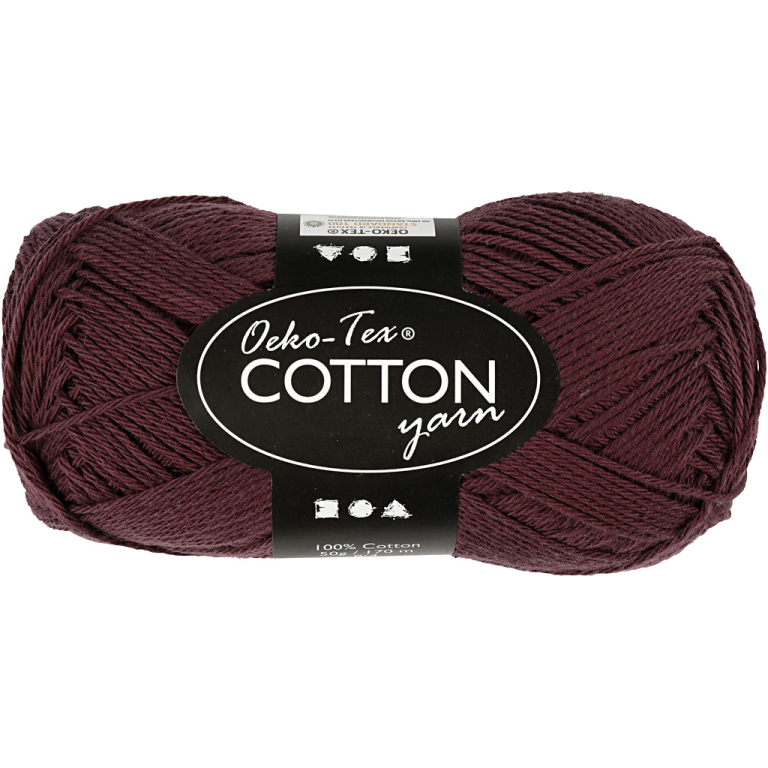 CC Baumwollgarn 8/4 50g Pflaume