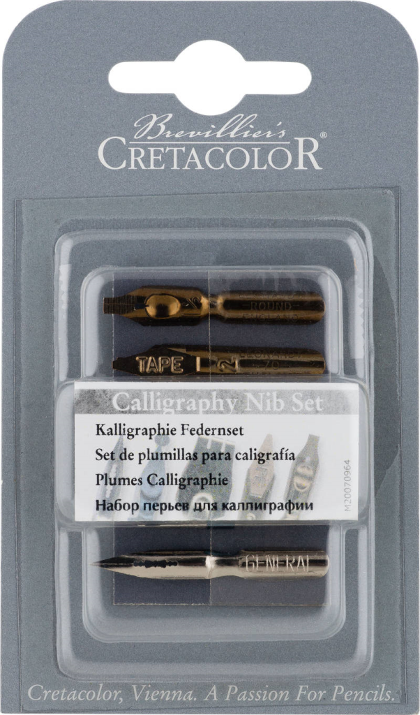 Cretacolor Kalligrafie Penpunten Set 5 stuks