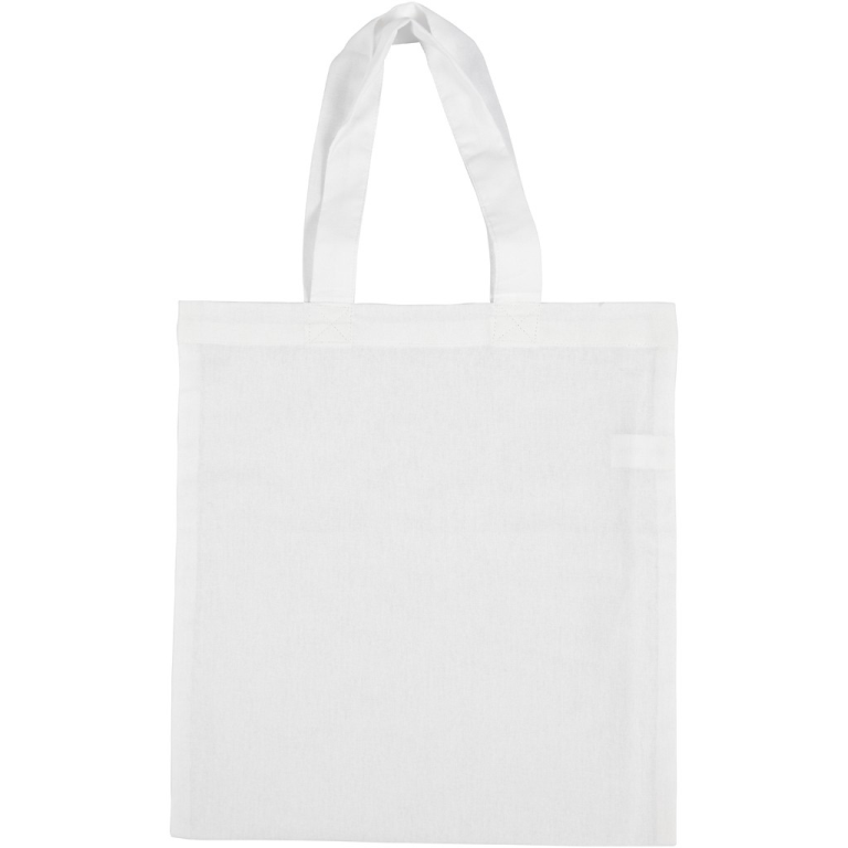 CC Katoenen Tas 28x30 cm Wit