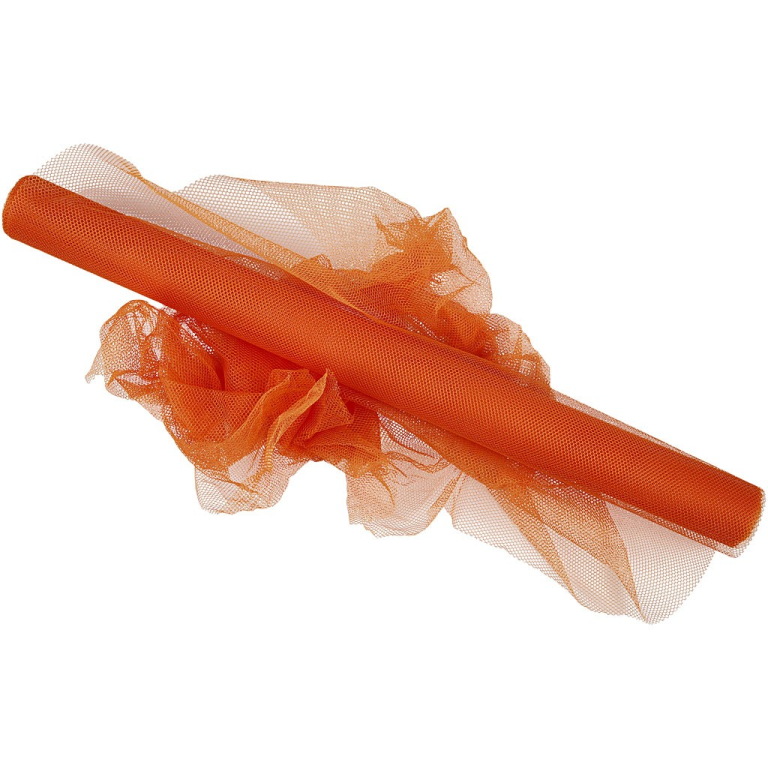 CC Tulle Roll 5 m Orange