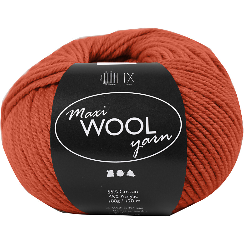 CC Maxi Wolgaren 100 g Rostrot
