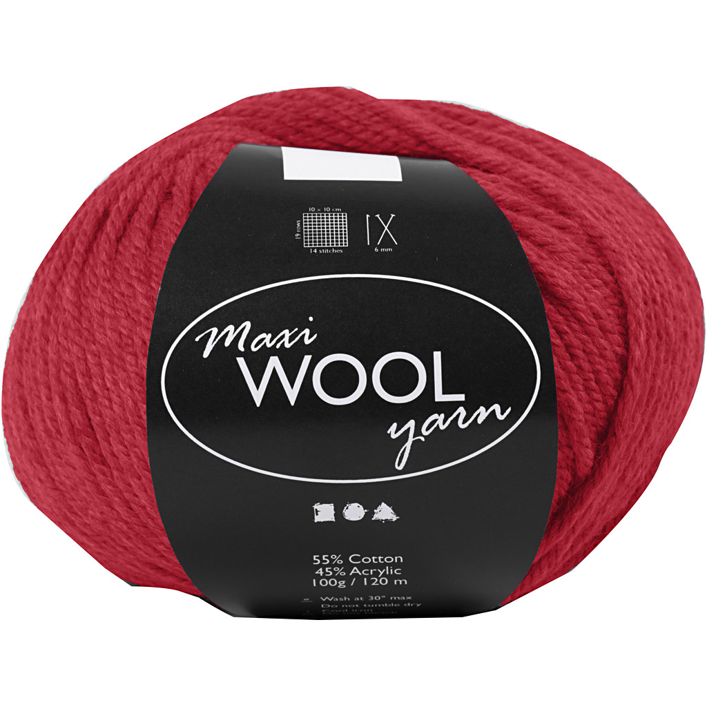 CC Maxi Wolgaren 100 gr Rood