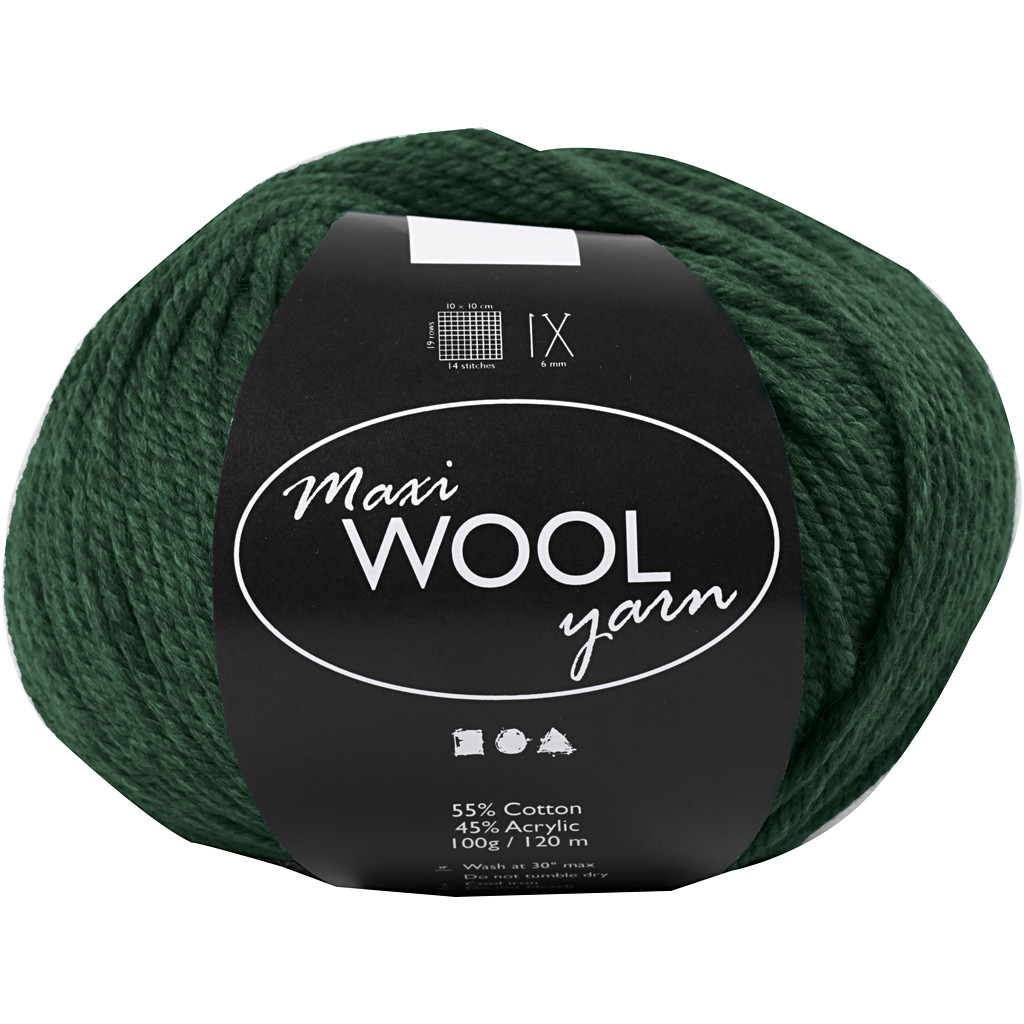 CC Maxi Wolle 100 g Grün