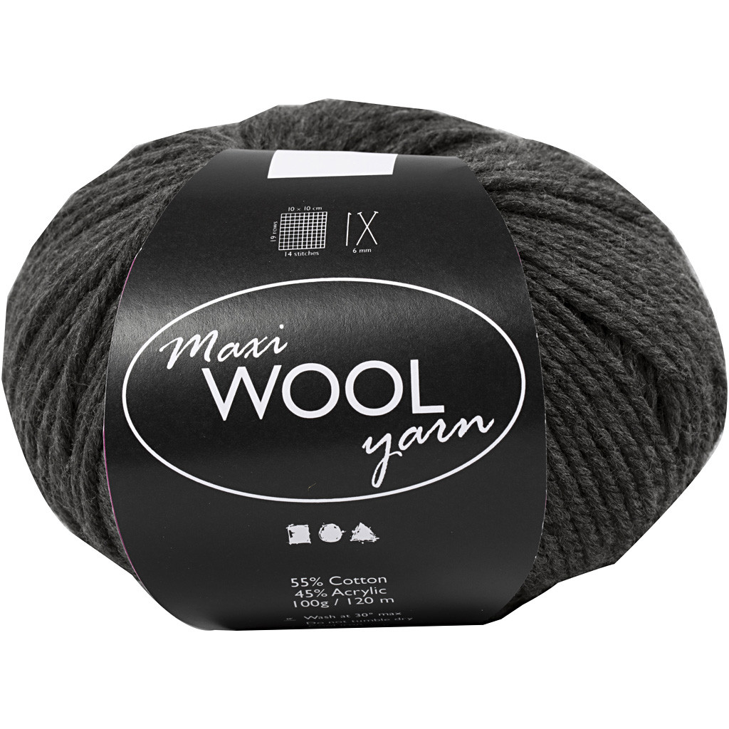 CC Maxi Wolgaren 100 gr Dark Grey