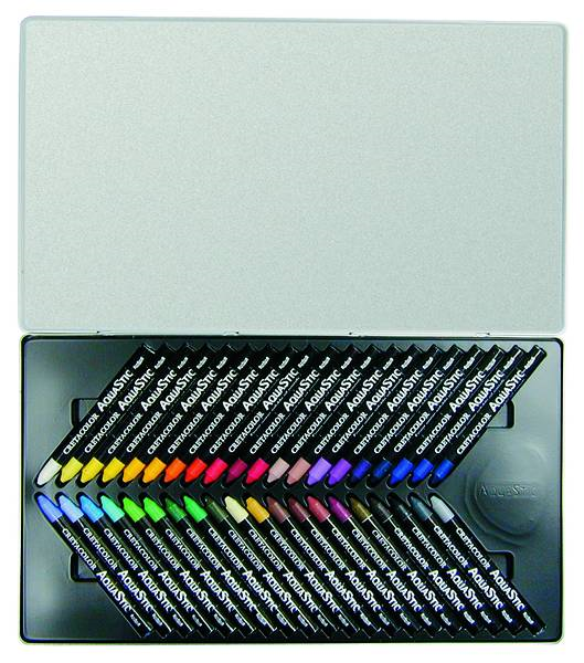 Cretacolor Aqua Buntpastellkreide Set 40 Stück