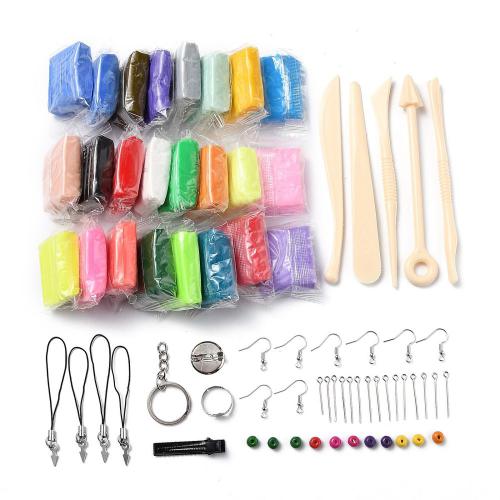 Fimo Probeerset Polymeerklei 24 Kleuren & Accessoires - Boetseerklei