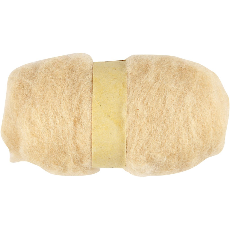 CC Kardierte Wolle 100g Lachsrosa