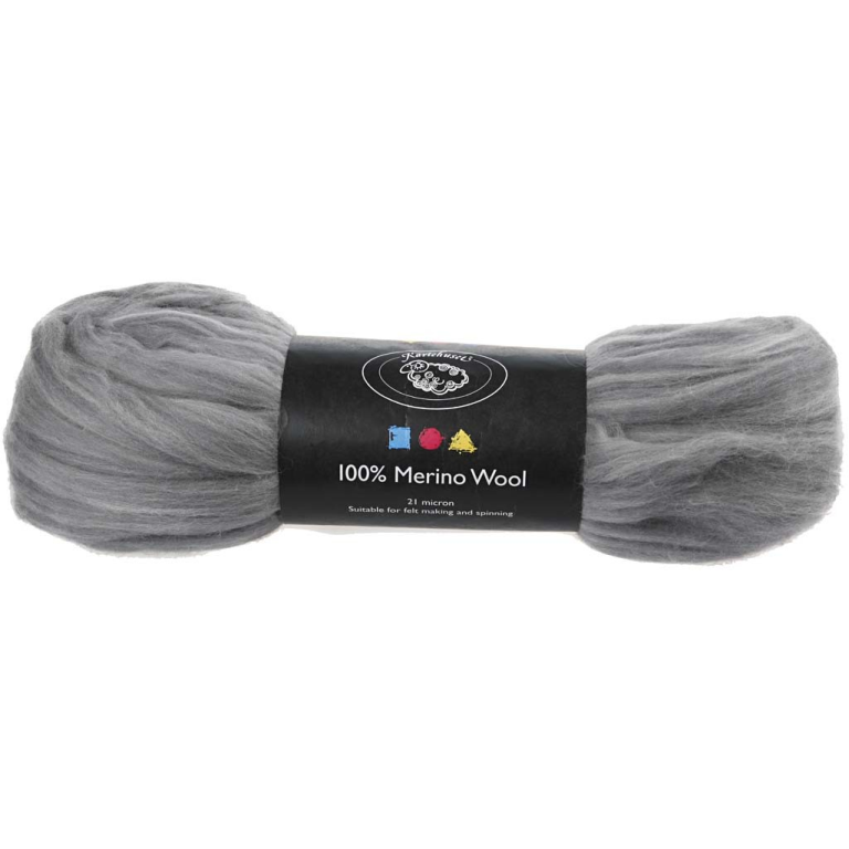 CC Merino Wolle 100gr Grau