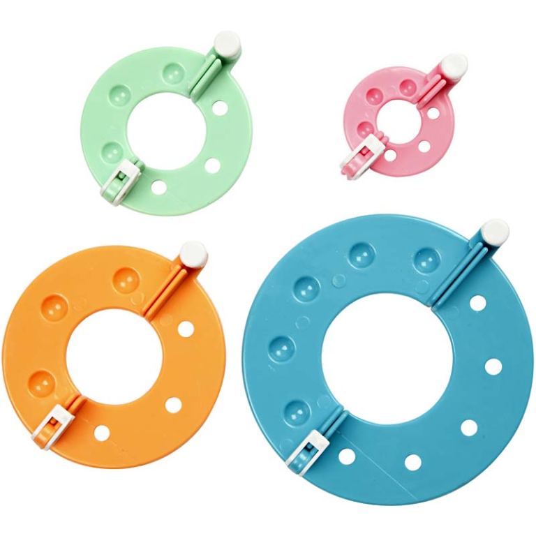 CC Pom Pom Maker Set 4 stuks