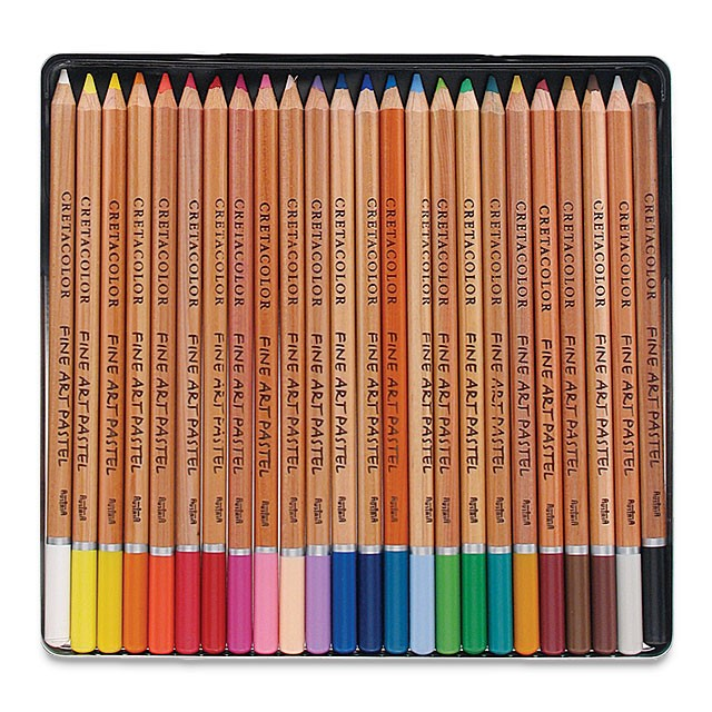 Cretacolor Fine-Art Pastelpotloden Set 24 stuks